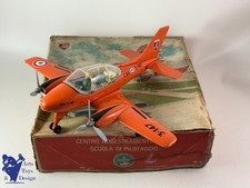 ANTIQUE TOY JOUSTRA 563 VERY RARE AIRCRAFT RALLY ITALIAN FLYING SCHOOL 1963