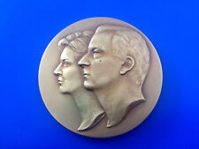 #1715# BELGIUM/ BRONZE MEDAL "THE BELGIAN KINGS ALBERT II AND PAOLA"