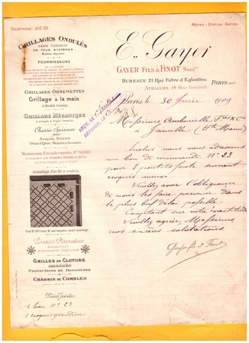 Paris fencing material - paris,