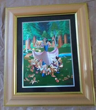 disney lot de 4 cadres 3 de 25X20cm et 1 de 30X25cm occasion