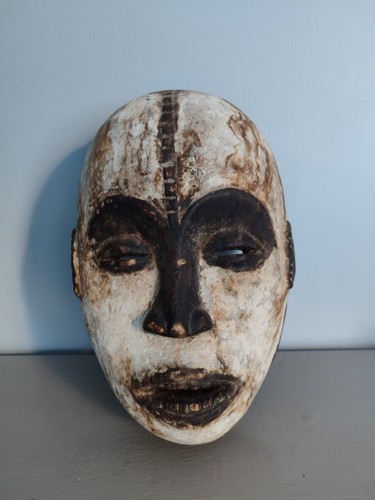 Ancien masque africain - ancien, bois