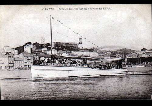 Cannes bateau vedette - cannes, bateau-vedette