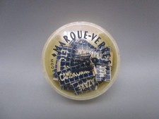 Boite 16 marque-verres vintage années 60 " stations de métro "