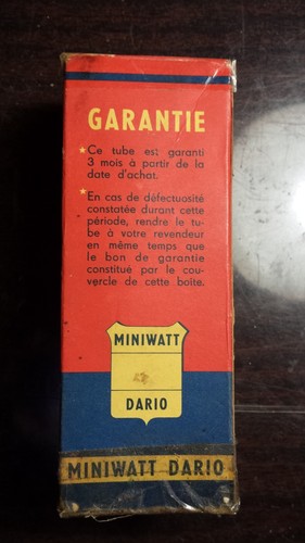 Tube gz32 miniwatt dario serie - gz32,