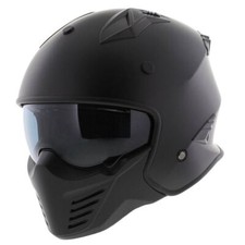 Casque Vito Jet Bruzano noir