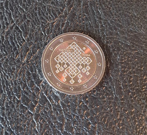 Lituanie 2024 pièce 2 - lituanie, euros