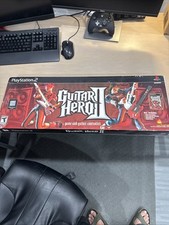 Guitar Hero II [Guitar Bundle] PlayStation 2 PS2 COMPLETE