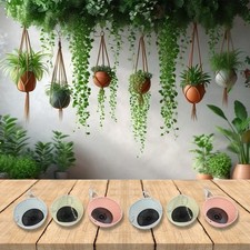 Paniers suspendus en plastique