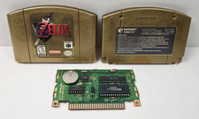 Legend of Zelda Ocarina of Time - Gold Collector's - Nintendo 64, N64 - Saves