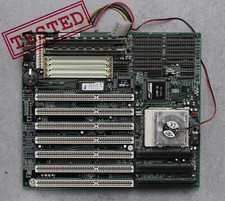 Socket 3 PCChips/Hsin Tech M912 v1.4 MoBo with CPU i486DX2 66MHz & 8Mb RAM