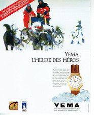 Advertising 0923 1990 Yema Adventurer Watch Survival Watch