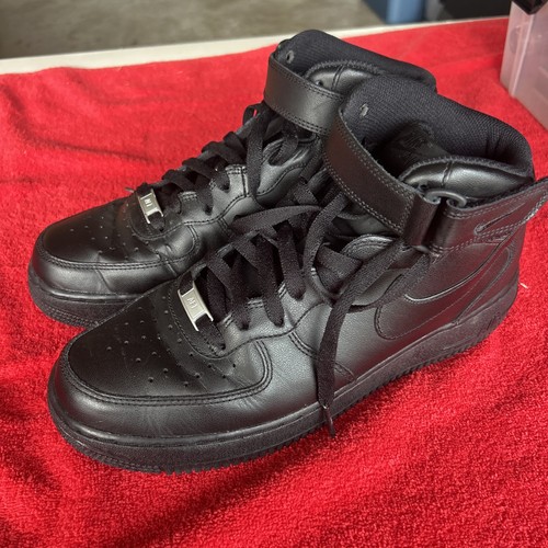Nike air force mid - air, black