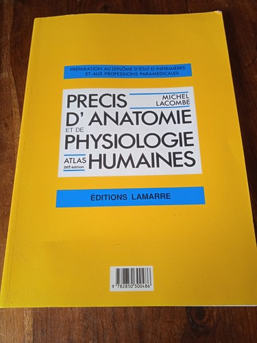 Precis anatomie de - precis, et