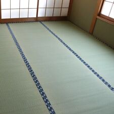 IKEHIKO Tatami Tapis d'herbe à jonc japonais tapis Igusa tapis vert yoga enfa...