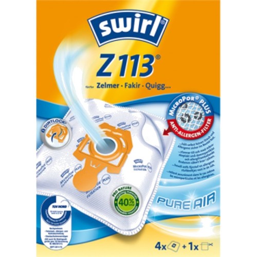 Swirl sacs pour - pour, aspirateur
