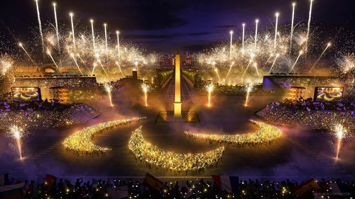 Cérémonie jeux olympiques - cérémonie,