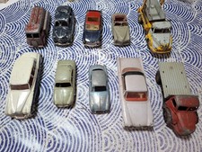DINKY TOYS LOT 10 PIECES DS L ETAT
