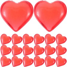 1 de bougies flottantes de remplissage de Vase d'ornement en forme de cœur,