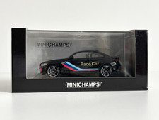Super Rare 1:43 Minichamps 2016 BMW M2 Coupe Pace Car Black Limited Edition!!