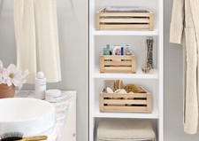 Caisses en bois d'arolle en trois tailles différentes