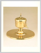 Modernist Bruno Paul Samowar Polished Brass Design 1904 Postcard Postcard