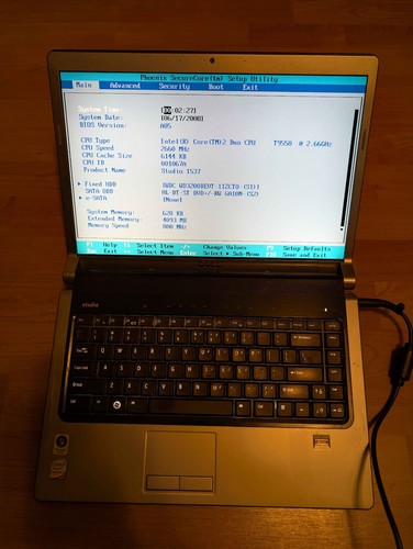 Dell studio 1537 core duo - 2,
