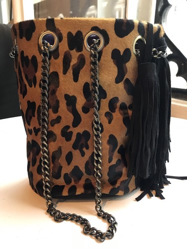 Sac cuir véritable - vÉritable, seau