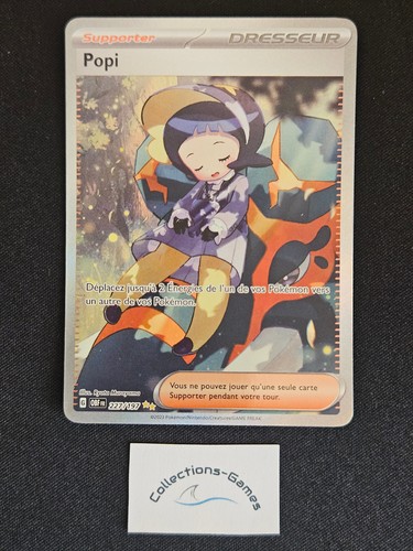 Carte pokémon popi 227 197 - pokémon,