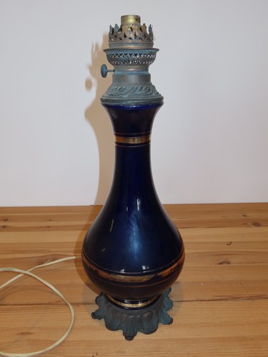 Grande lampe pétrole - lampe,