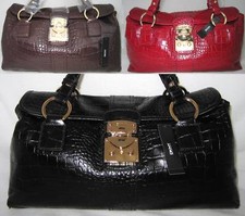 DKNY Croco Cuir Serrure