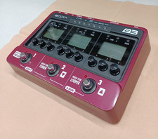 ②Used ZOOM B3 Bass Effects and Amp Simulator Bass Multi Effect Pedal Japan