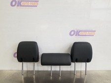 24 2024 TOYOTA 4 RUNNER TRD PRO REAR SECOND ROW HEADREST SET BLACK VINYL