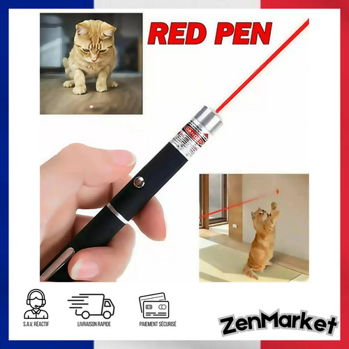 Stylo pointeur laser rouge - laser,