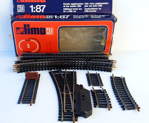 Lima 4053 set rails d - lima, d'