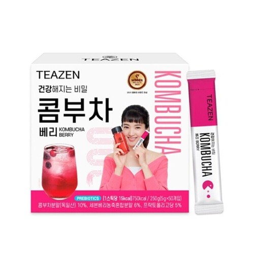 Teazen kombucha berry x - berry,