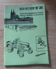 Deutz tug D50 S / D50.1 operating instructions