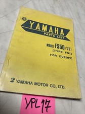 Yamaha FS50 FS1 1975 catalogue