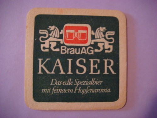 Vintage bière dessous - dessous, de