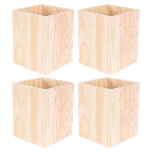 Porte stylo bois vierge lot - porte-stylo,