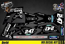 Kit Déco Moto pour / Mx Decal Kit for Derbi 50 - GoPro
