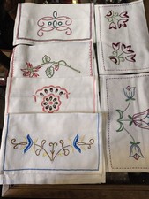 6  POCHETTES  PORTE SERVIETTES