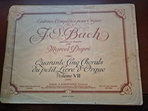 Oeuvres completes pour - oeuvres, orgue