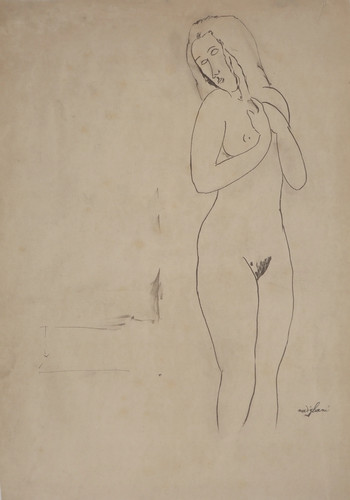 Amedeo modigliani nu de - amedeo,