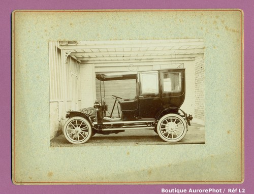 Photo originale sur carton - photo,