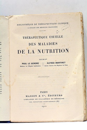 Livre ancien gendre - ancien,