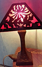 ANCIENNE LAMPE   ART DECO