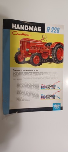 Publicité papier tracteur - publicité,