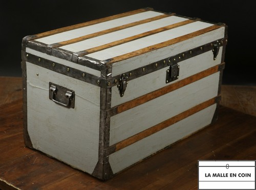 Malle louis vuitton - vuitton, gris