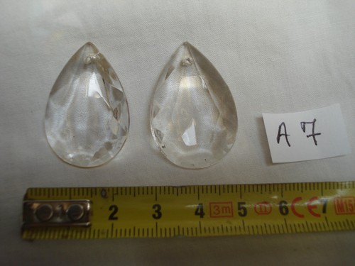 Pampilles lustre verre - de,