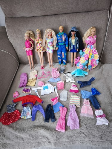 Lot poupées barbie 1 - barbie, +